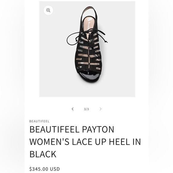 Beautifeel Payton Lace Up Sandals - Picture 3 of 17